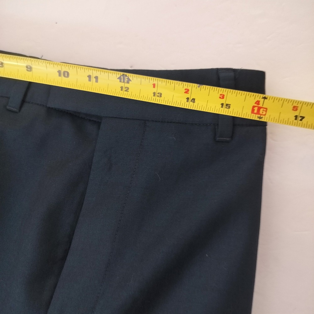 Gucci Mens Wool Mohair Dress Pants Teal Blue Tailored Trousers Size IT 44 US 32 - Picture 11 of 11